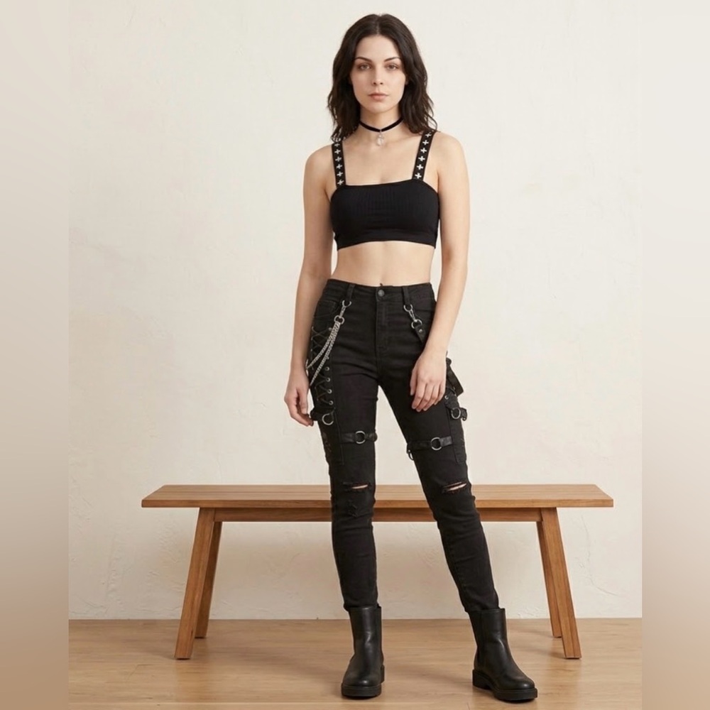 NWT- Ribbed Knit Bralette/tank